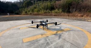 ドローンによる離島物流の社会実装実験を実施　笠岡ふれあい空港〜白石島間でレベル3.5飛行を活用、災害時のインフラ活用も視野に