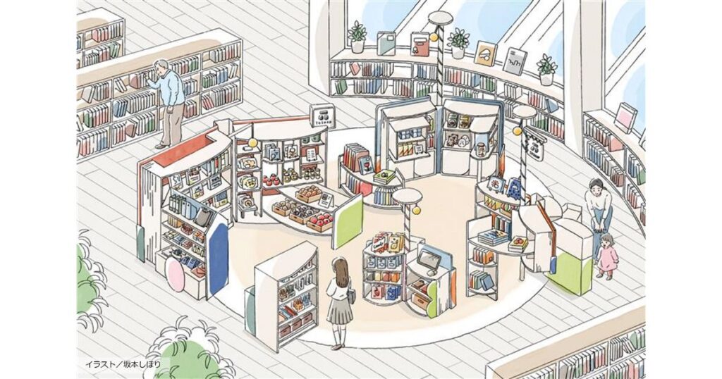 図書館に“買い物”の楽しみを――日販とTRCが「TOSHOP」実証実験を開始、読書人口の拡大と地域活性を目指す